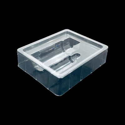 プラスチック素材で皮膚ケアキットのための透明なPETブリスターパッケージング挿入トレイを生産