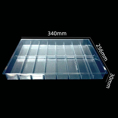 透明なPETブリスターパッケージング アイスキューブトレイ 耐寒プラスチックボックス OEM アイスブロック