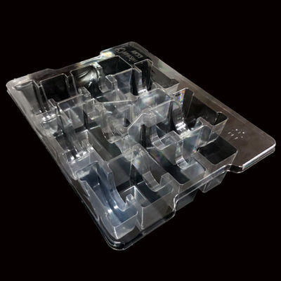 透明なPETブリスタートレイ リサイクル可能なプラスチック製の包装機器のハードウェア部品