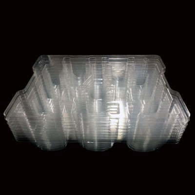 透明なPETブリスタートレイ リサイクル可能なプラスチック製の包装機器のハードウェア部品