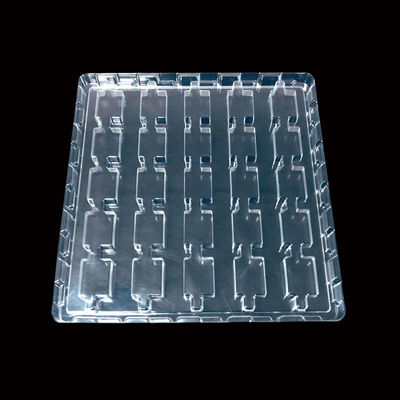 半導体コンポーネントのための透明なPETターンオーバープラスチックホルダーブリスタートレイ