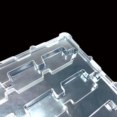 半導体コンポーネントのための透明なPETターンオーバープラスチックホルダーブリスタートレイ