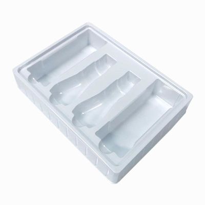 皮膚ケアキット 挿入トレイ ホワイト PS プラスチック 包装 ブリスター 造形 トレイ 化粧品 セット
