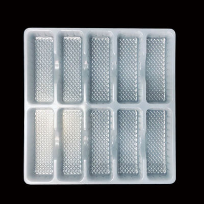OEM 天然白色食品グレード PP ブリスター ケーキ用 トレイ パンケーキ HN-0017