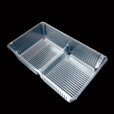 カスタム 使い捨て 透明食品グレード PET ブリスター 挿入トレイ パンケーキ用のプラスチックボックス