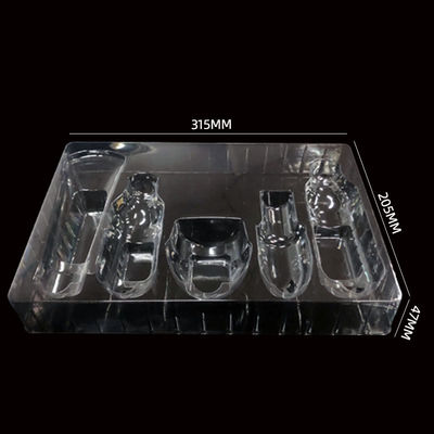 エッセンシャルオイル・フェイスクリームローション SH-0013 用の使い捨て透明なPETブリスターパッケージ