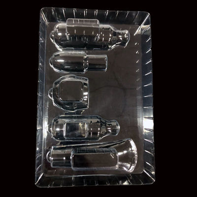 エッセンシャルオイル・フェイスクリームローション SH-0013 用の使い捨て透明なPETブリスターパッケージ