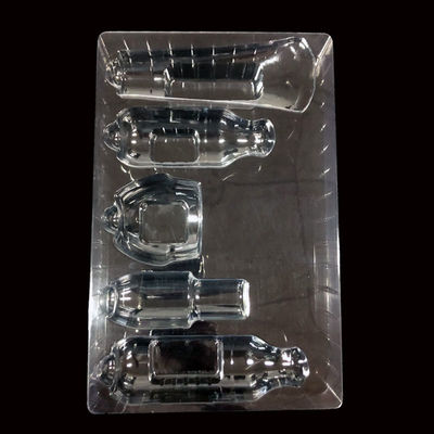 エッセンシャルオイル・フェイスクリームローション SH-0013 用の使い捨て透明なPETブリスターパッケージ