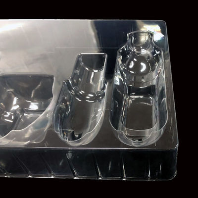エッセンシャルオイル・フェイスクリームローション SH-0013 用の使い捨て透明なPETブリスターパッケージ