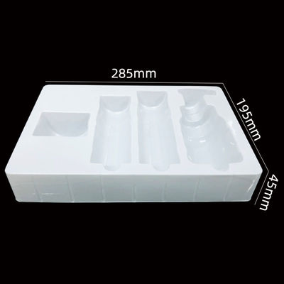 工業化粧品 パーソナライズされた高級プラスチックボックス SH-0126 PET ブリスター挿入トレイ