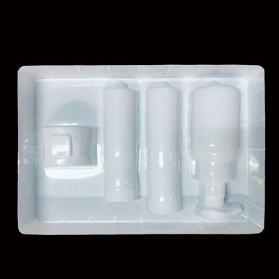工業化粧品 パーソナライズされた高級プラスチックボックス SH-0126 PET ブリスター挿入トレイ