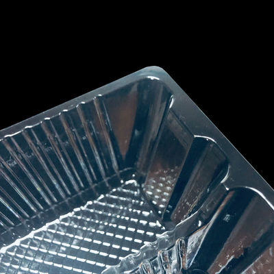 食品包装 パーソナライズされた 透明な PET ブリスター フレンチフライ ポテトチップス 入れるトレイ