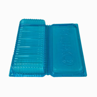 36年の経験 青いPET プラスチック容器 クラムシェル ブリスター クラブのためのパッケージ