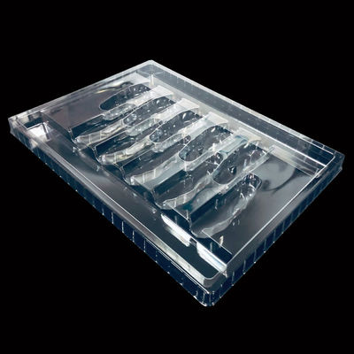 透明なPETプラスチックパッケージ 折りたたみナイフ用の使い捨て用ブリスタートレイ