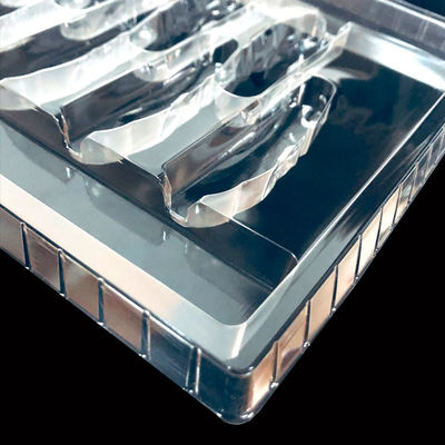 透明なPETプラスチックパッケージ 折りたたみナイフ用の使い捨て用ブリスタートレイ