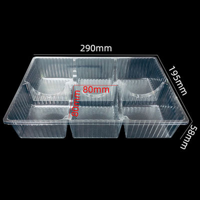 SH-0123 冷凍食品ケーキ用の冷却耐性のあるPETブリスタートレイ