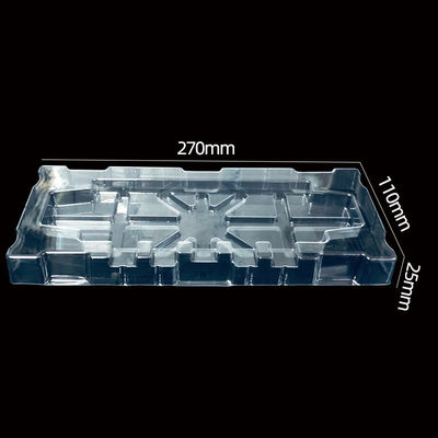 ブリスターパッケージ 電子部品のためのカスタマイズされた透明なPET型プラスチック挿入トレイ