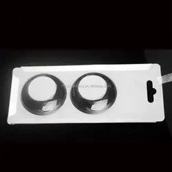 PET/PVC/PS/PP カスタマイズされた三重折り紙 スライディングカード 硬貨用のバリスターパッケージ