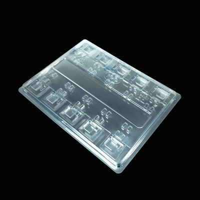 SH-0174 ODM 頑丈な透明なPETプラスチック包装 蓋付きバスタートレイ 7 営業日 採取